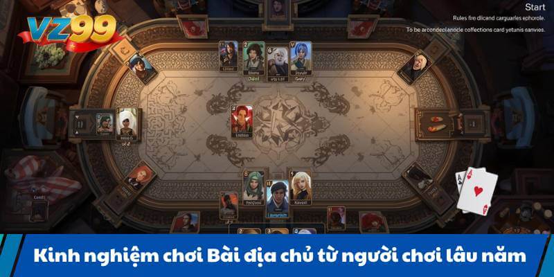 Kinh nghiệm chơi Bài địa chủ từ người chơi lâu năm